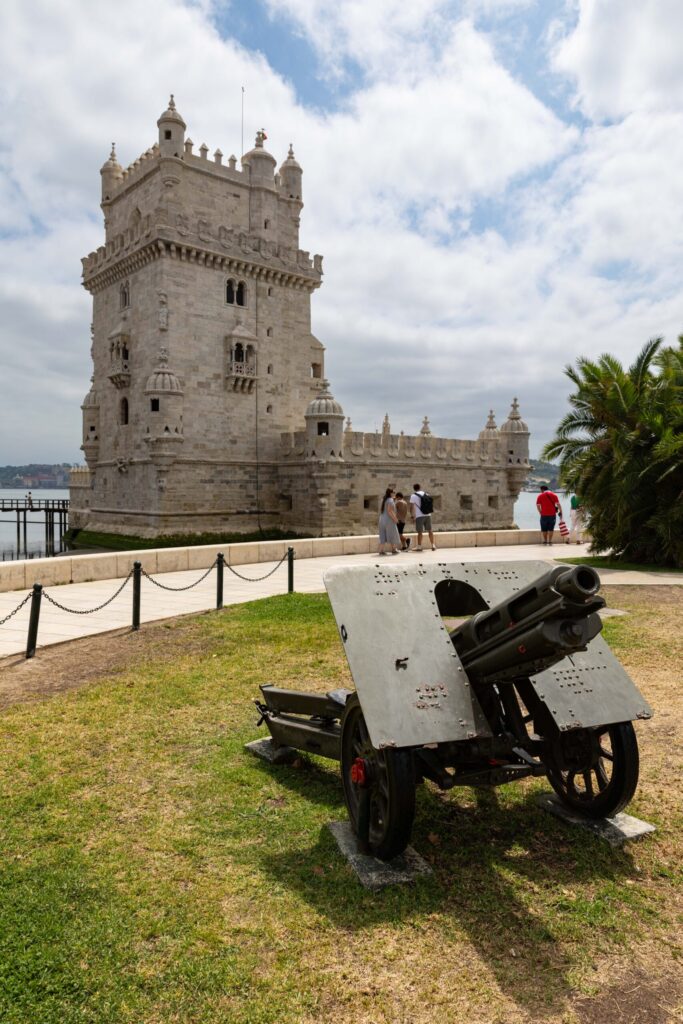 Belém Tower and friend