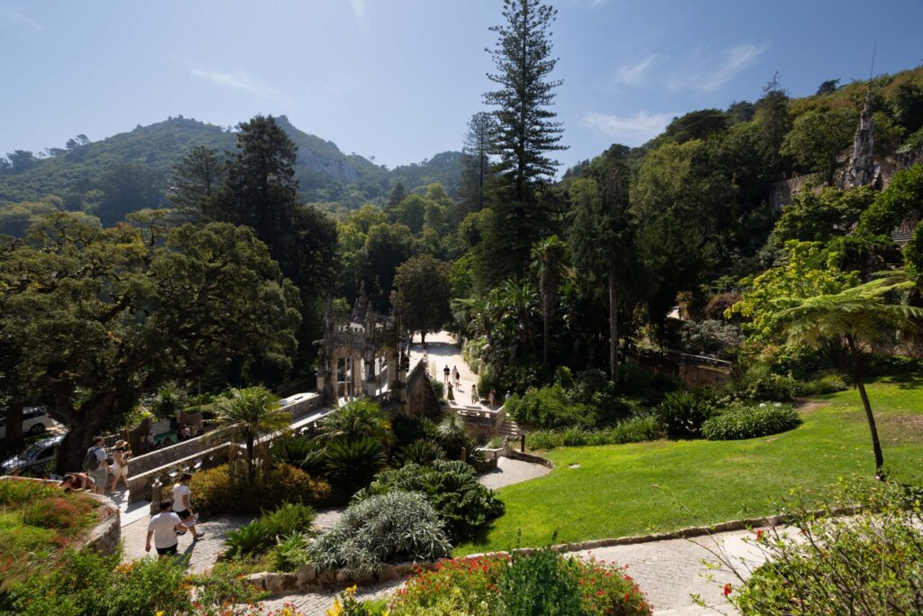 The view from Quinta da Regaleira