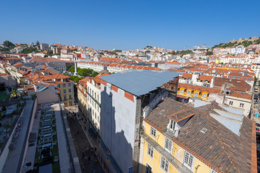 A view across Lisbon