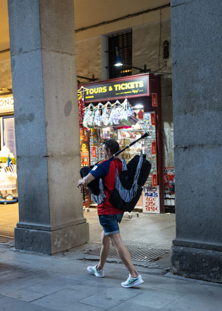 Spanish Bagpiper