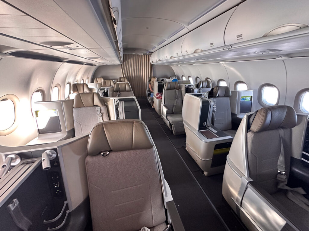 An empty flight