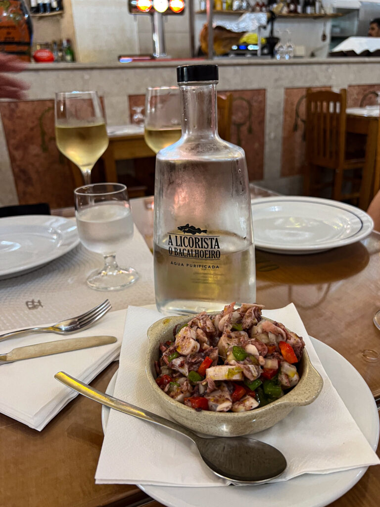 Salada de Polvo at A Licorista e O Bacalhoeiro