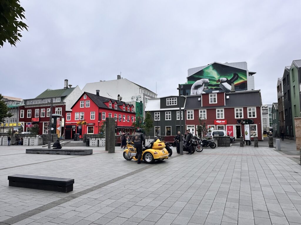 Hanging around Reykjavík