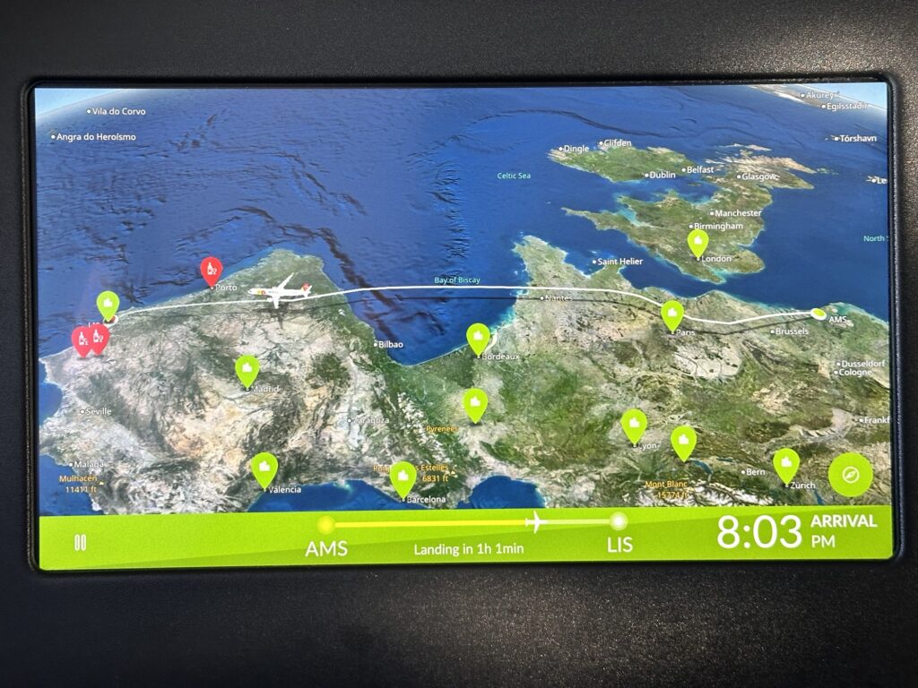 Enroute to Lisbon